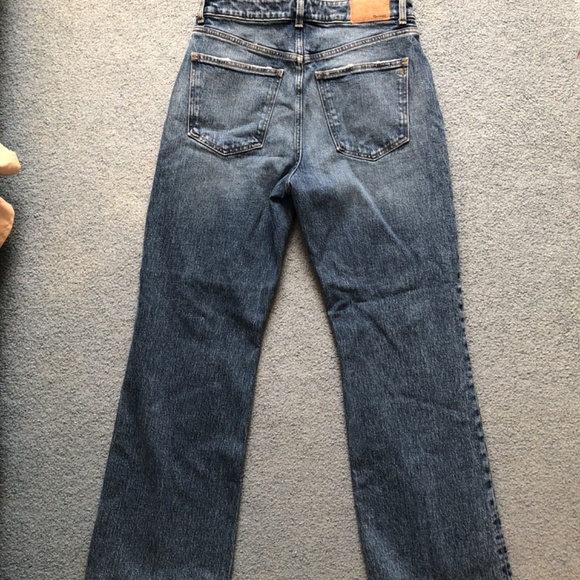Madewell curvy bootcut jeans, sz 29 - Picture 5 of 8